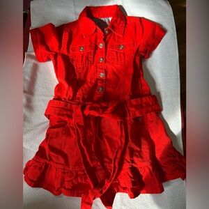 Guess Vibrant Red Dress